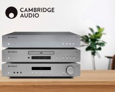 Cambridge Audio AXA35 + AXC35 + AXN10 - Conjunto Hi-Fi