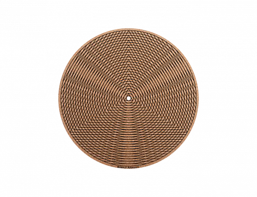 Simply Analog Cork Mat Tricircle - Acessório para vinil