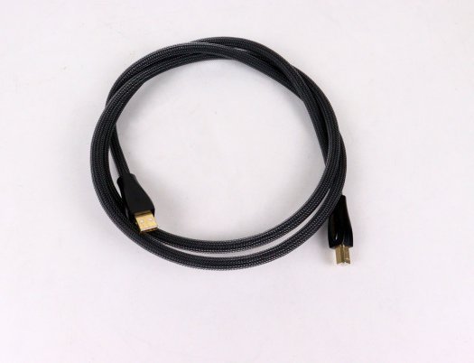 Transparent Cable High Performance USB A - USB B